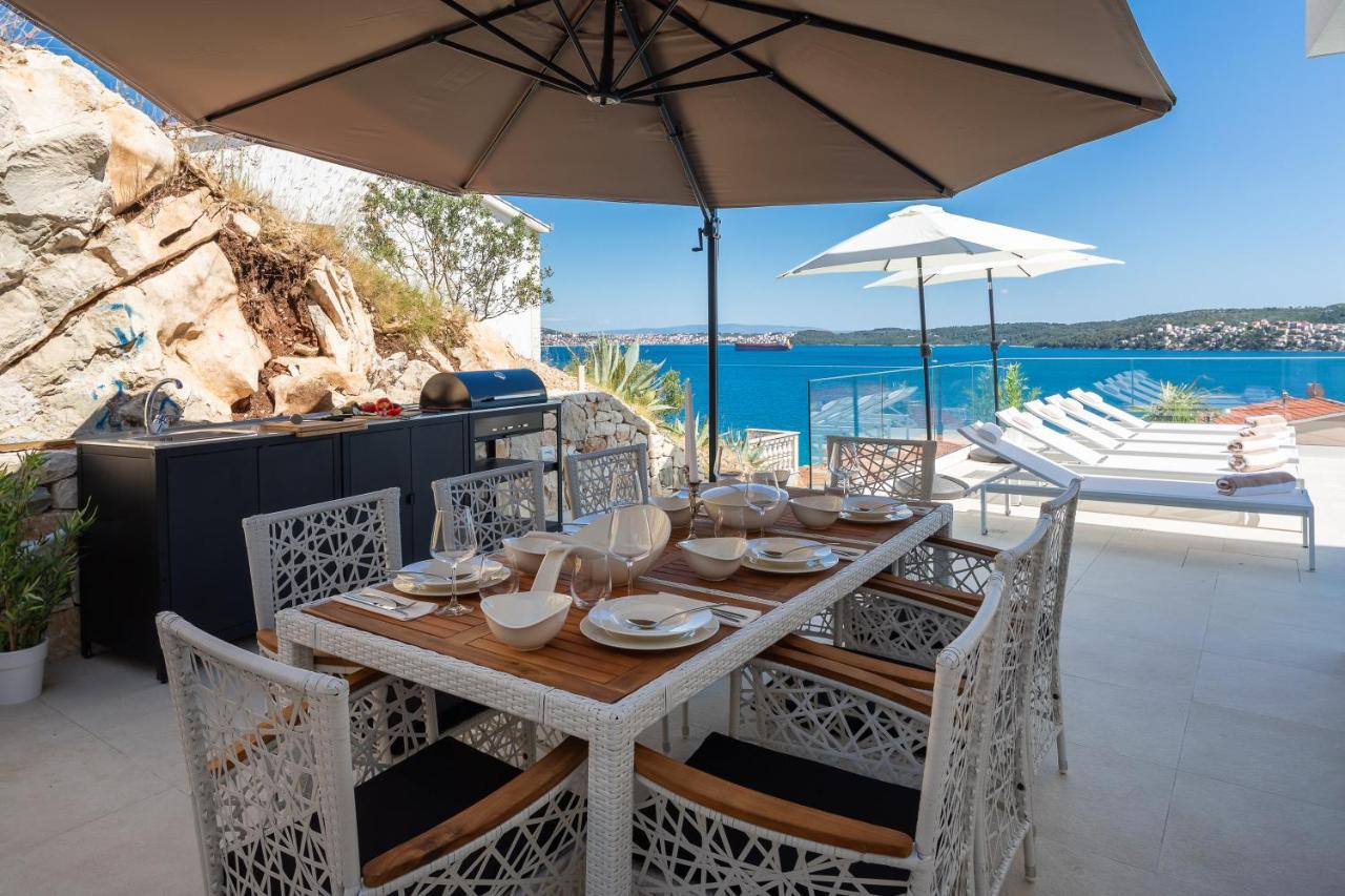 Villa Adria View With Heated Pool I Trogir Ngoại thất bức ảnh