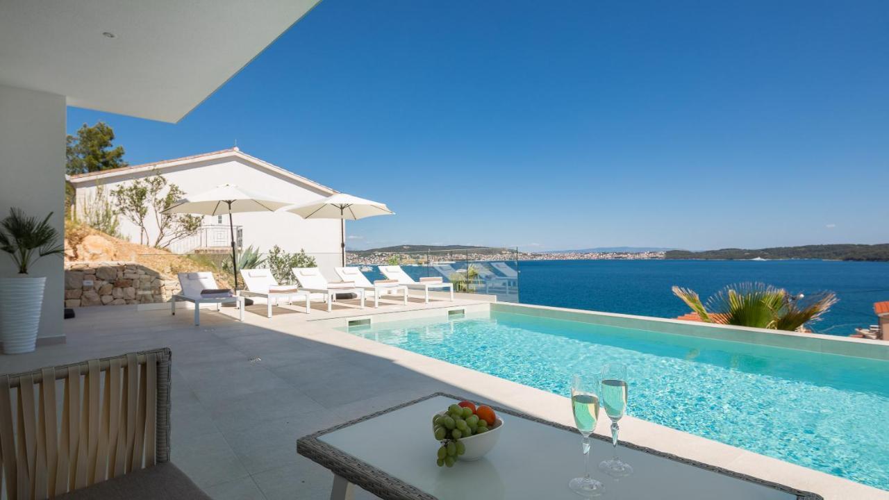 Villa Adria View With Heated Pool I Trogir Ngoại thất bức ảnh