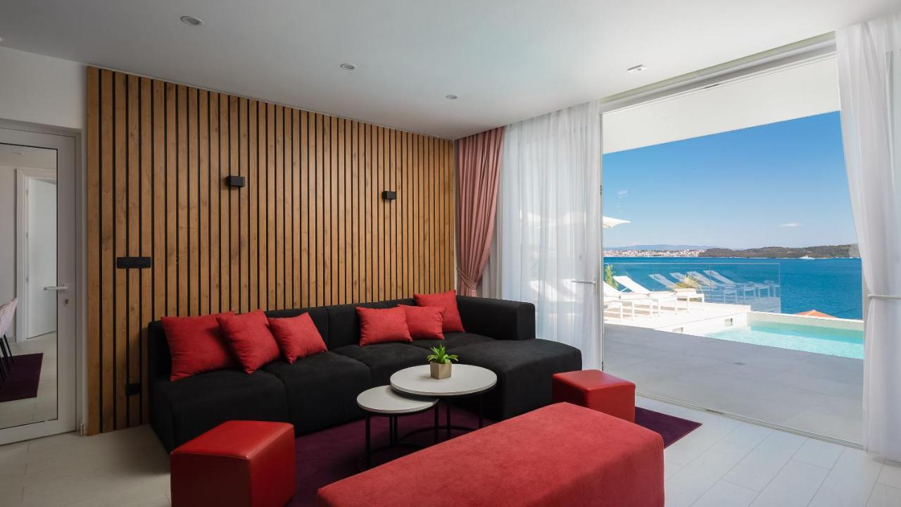Villa Adria View With Heated Pool I Trogir Ngoại thất bức ảnh