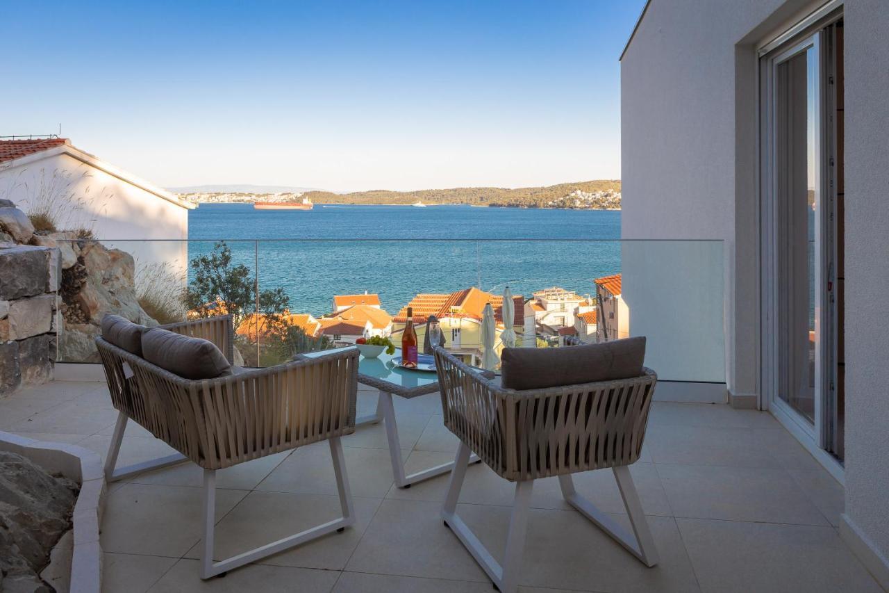 Villa Adria View With Heated Pool I Trogir Ngoại thất bức ảnh