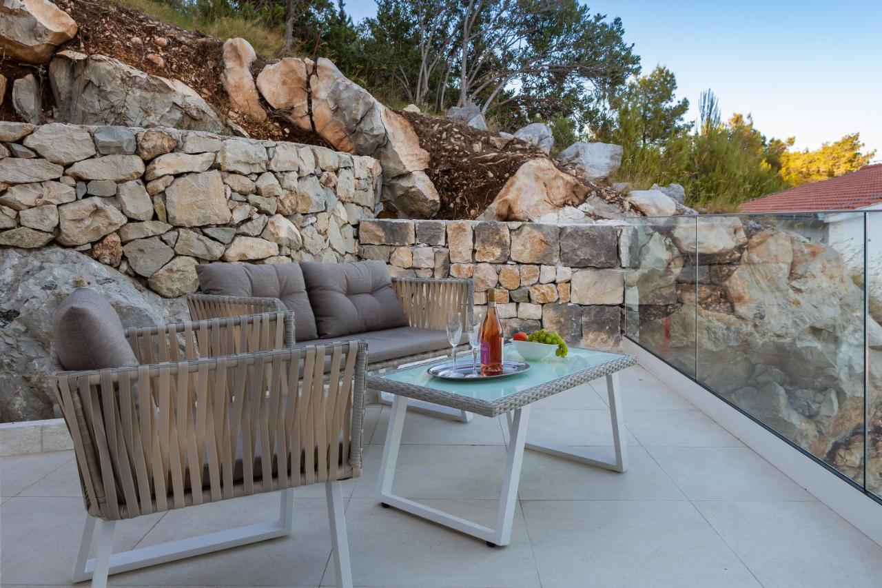 Villa Adria View With Heated Pool I Trogir Ngoại thất bức ảnh
